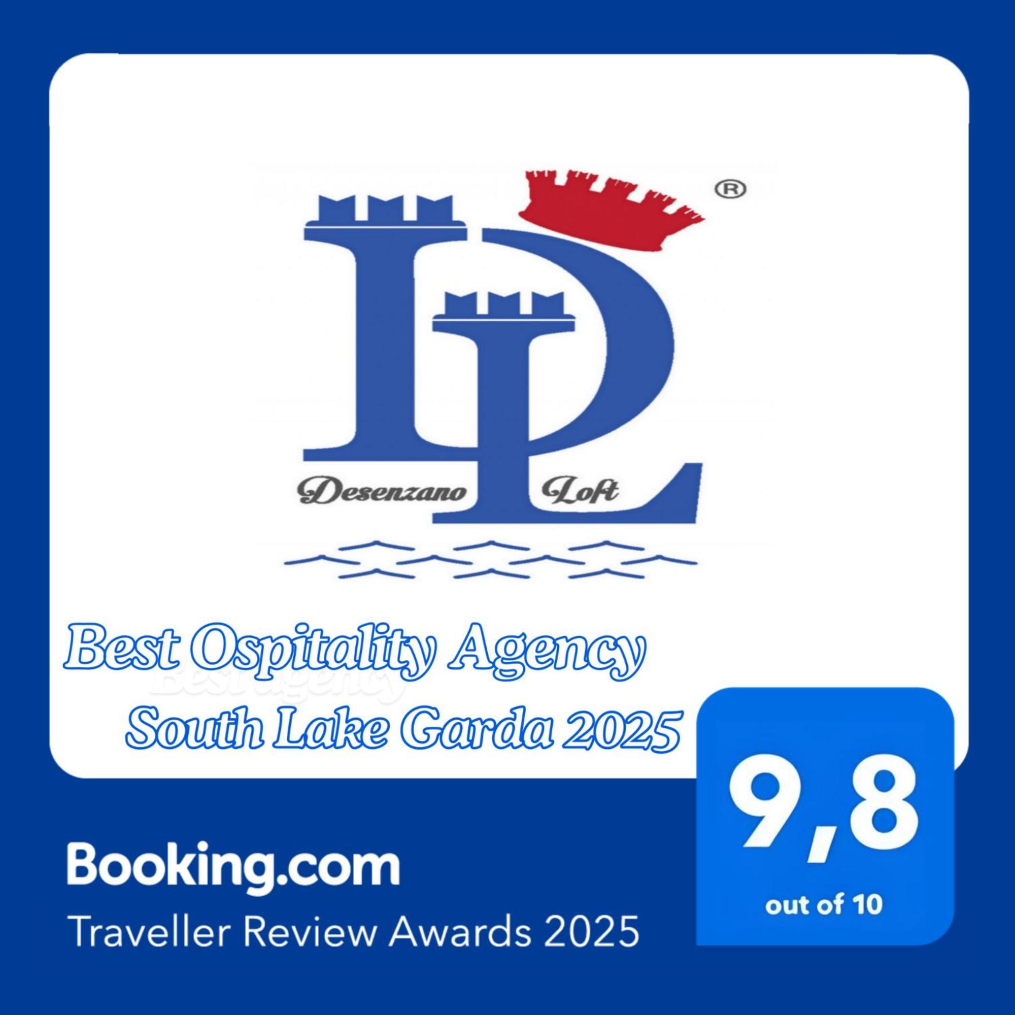 Desenzanoloft Official Partner Marriott Homes & Villas -Penthouse Never Say Never Sirmione Castle View מראה חיצוני תמונה